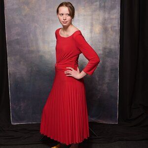 JESSICA HOWARD, SIZE 10, Red Dress